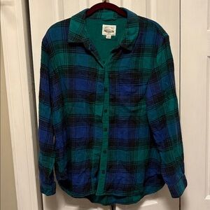 American Eagle Outfitters Flannel  Shirt VINTAGE